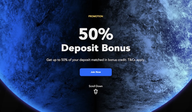 PU Prime ─ 50% Deposit Bonus